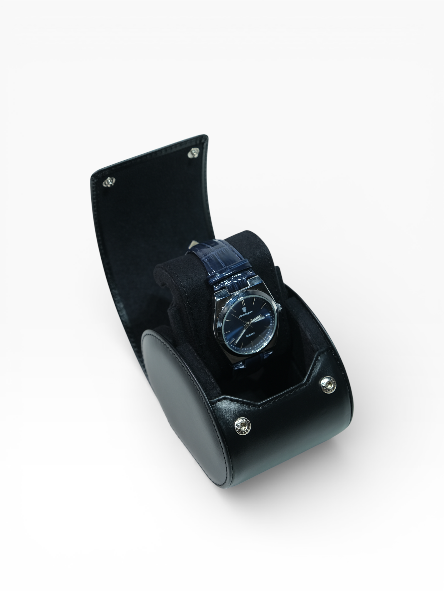 TEKLİ SAAT KORUMA - SİYAH / SİYAH