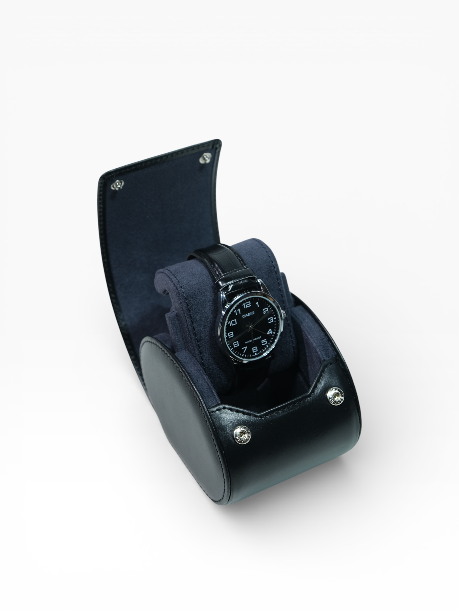 TEKLİ SAAT KORUMA - SİYAH / ANTRASİT