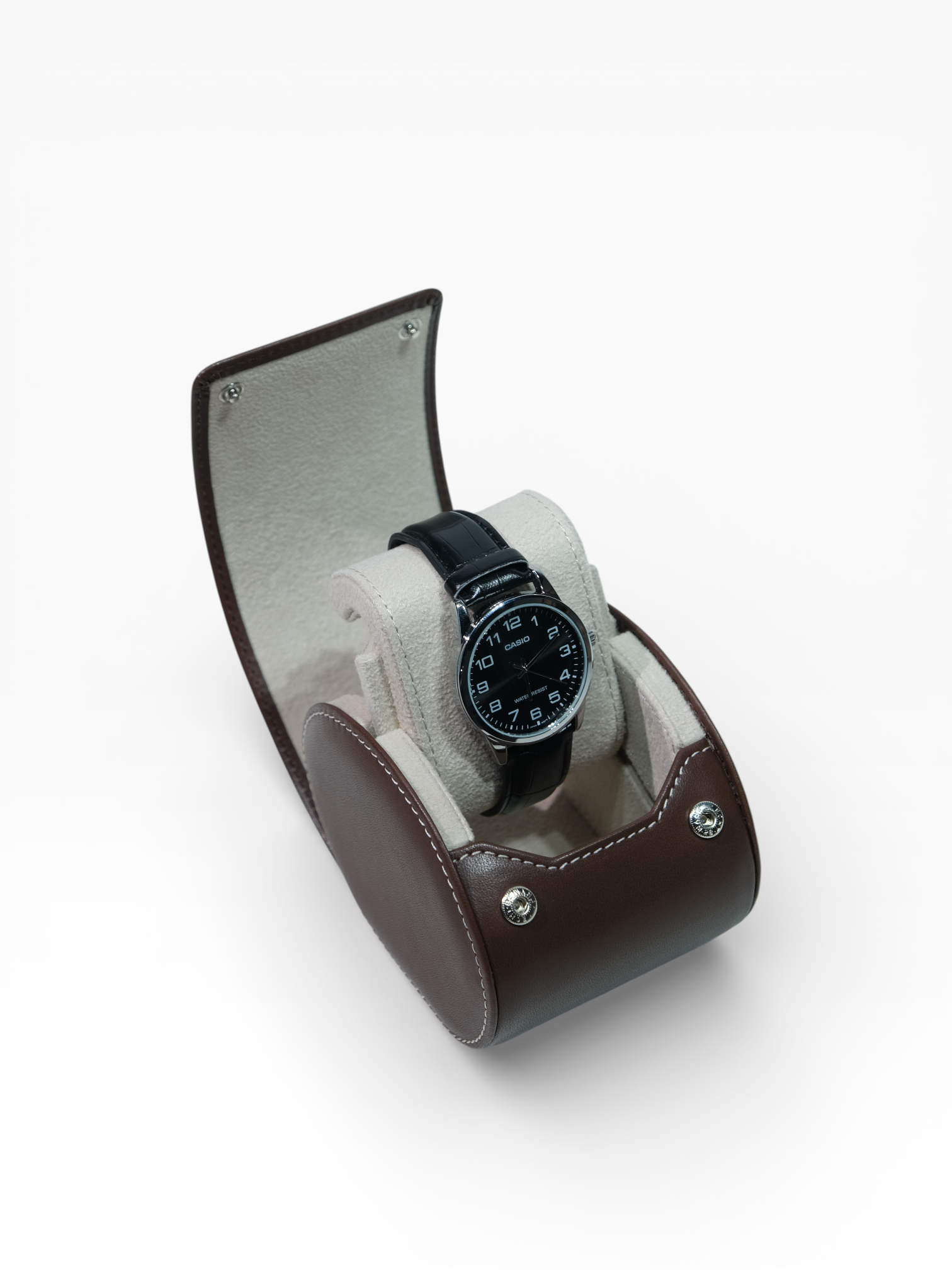 TEKLİ SAAT KORUMA - AÇIK KAHVE / KREM