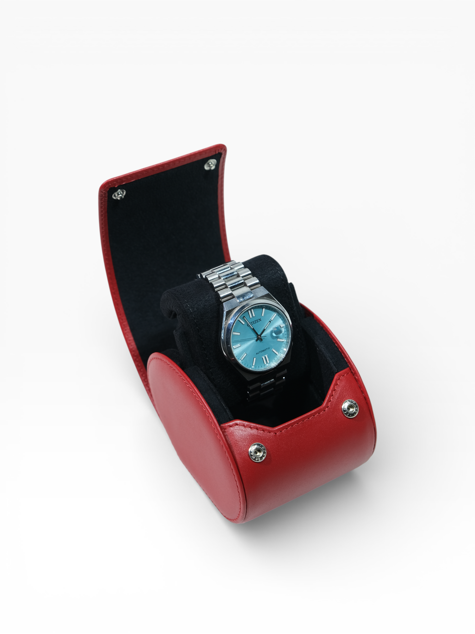 TEKLİ SAAT KORUMA - KIRMIZI / SİYAH