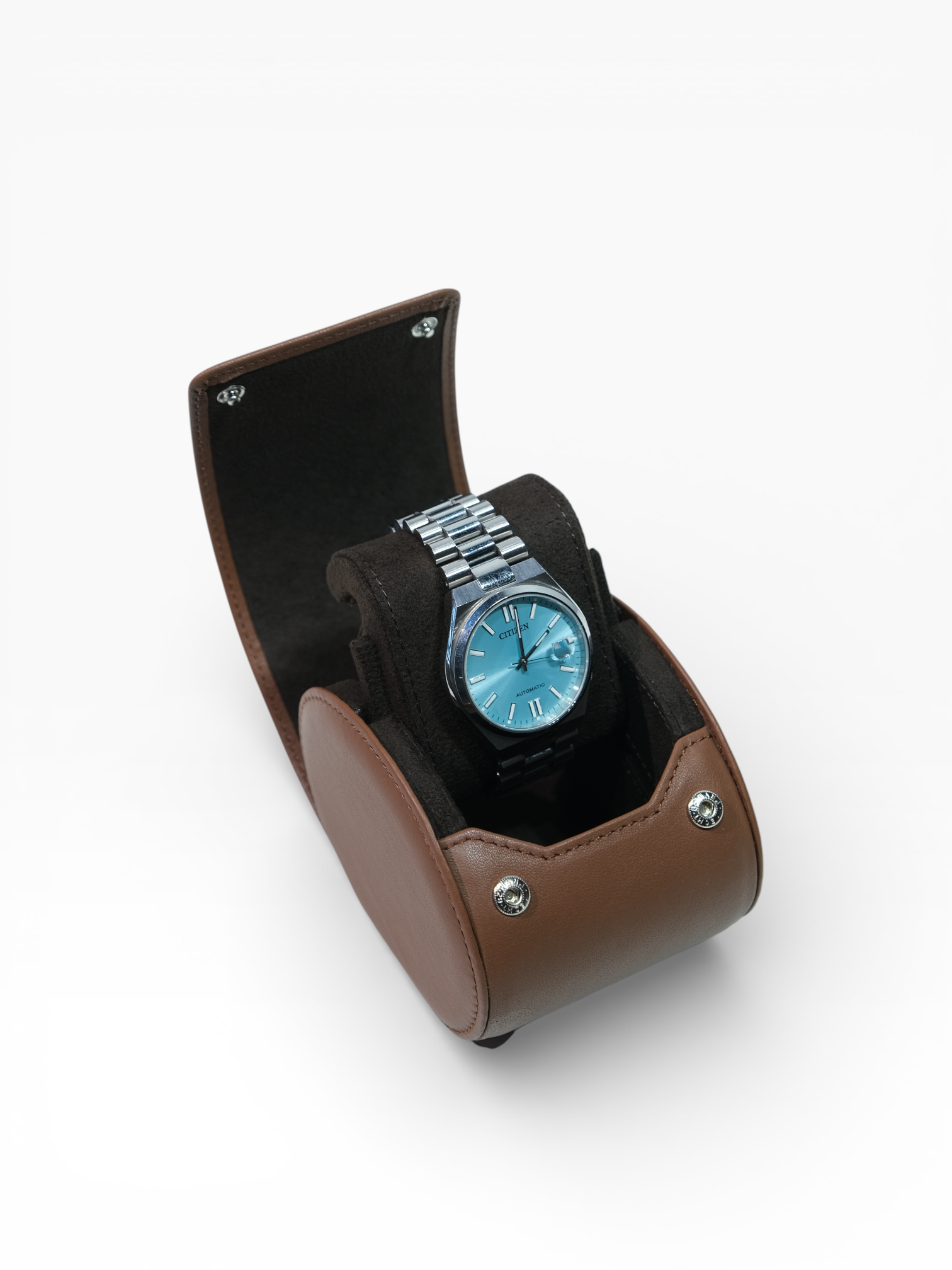 TEKLİ SAAT KORUMA - TABA / KAHVE