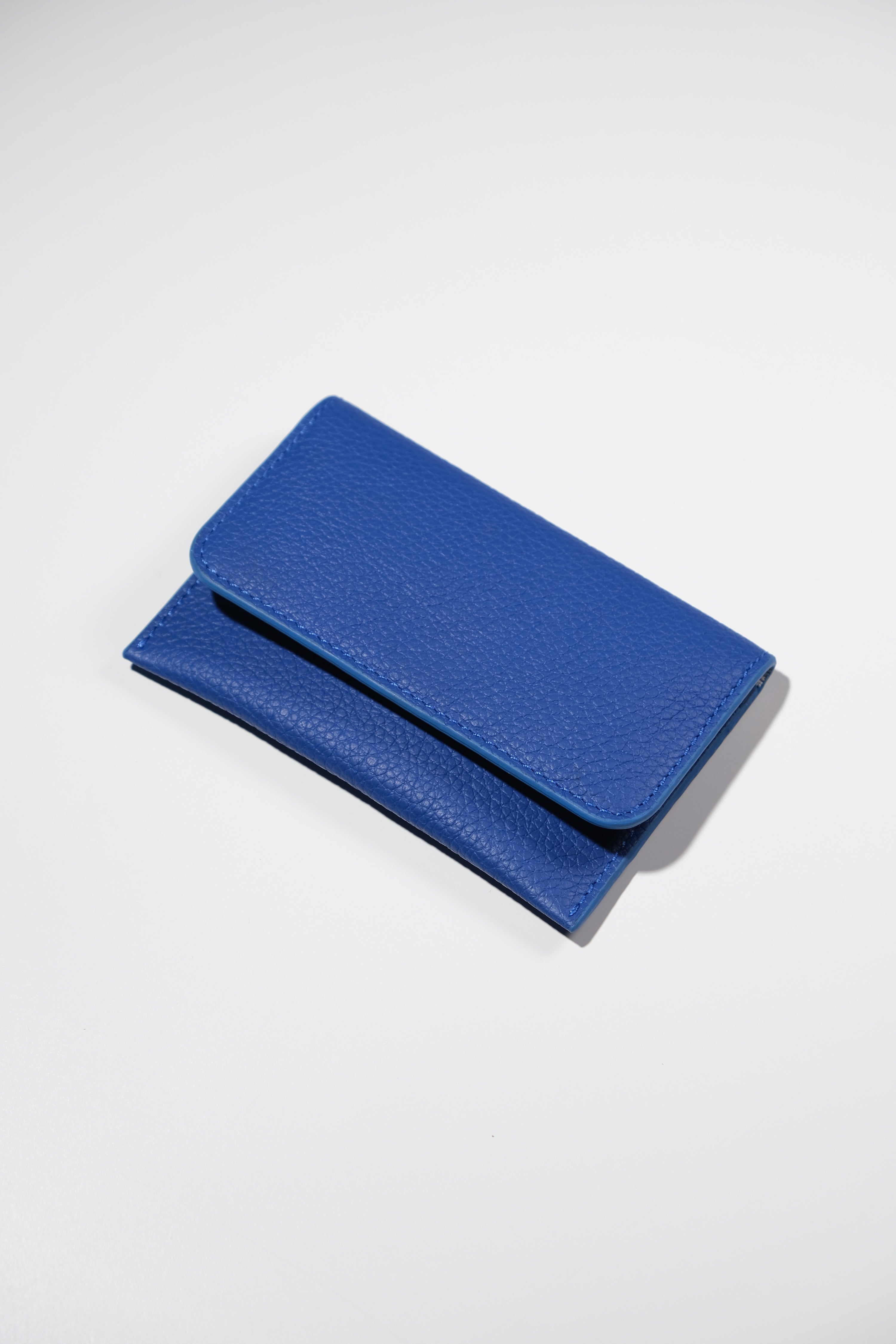 Deri Kartlık- Mavi & Beyaz