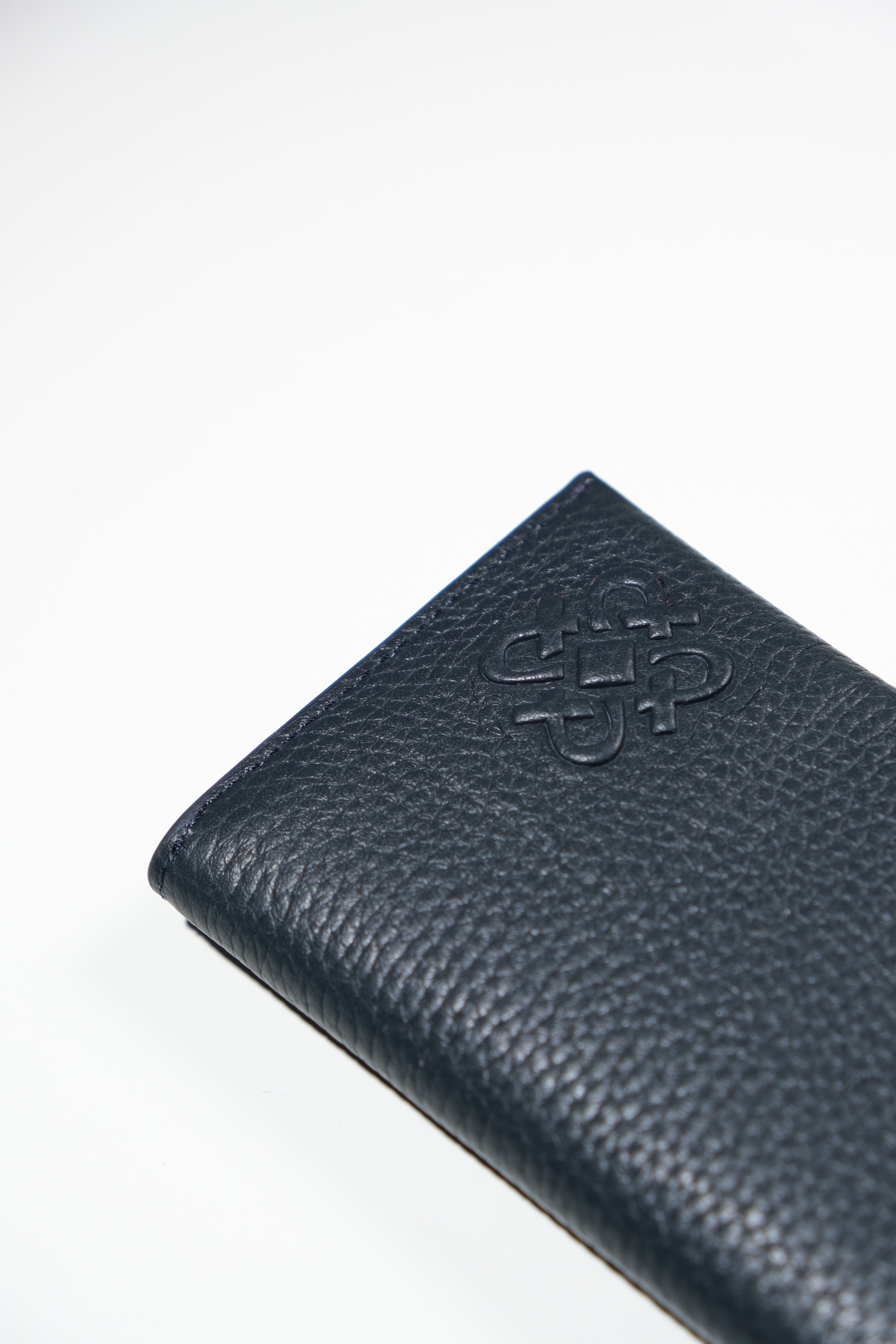 Deri Kartlık- Lacivert & Turuncu-3