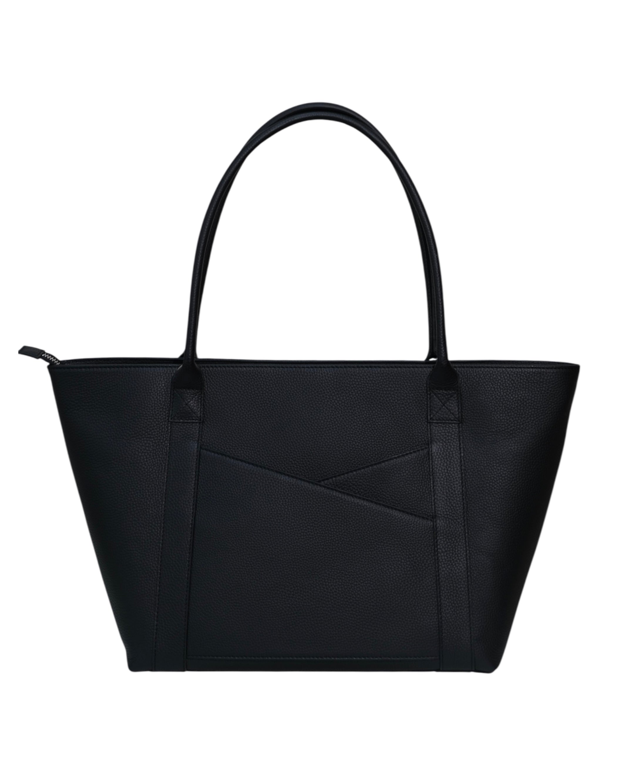Black Floater Shoulder Bag-2
