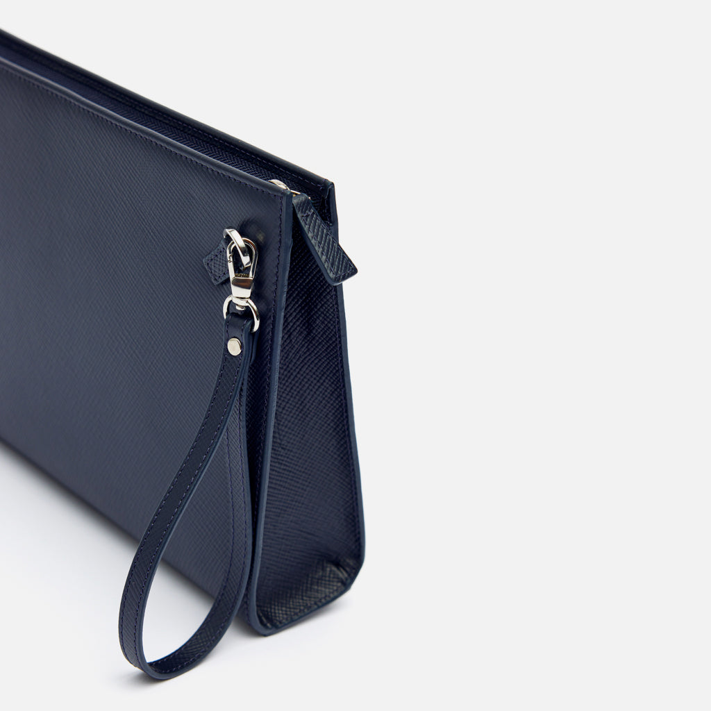 Monolith Bag - Navy Saffiano